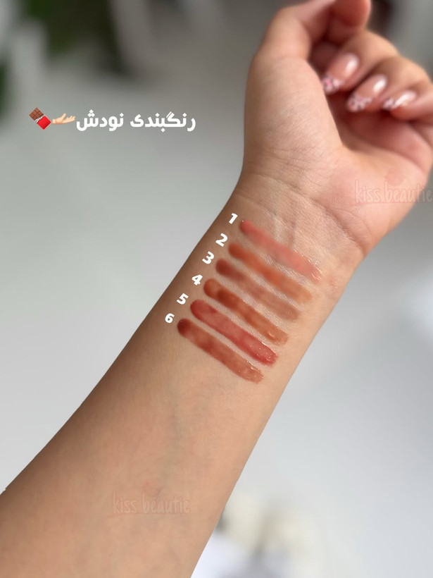 لیپگلاس شکلاتی دوپ گیسو اولیبولا
